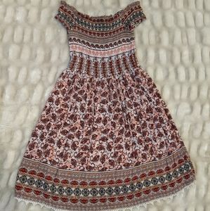 Off the shoulder dress